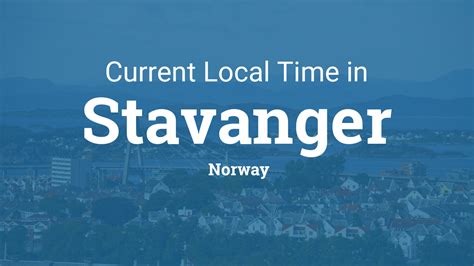 current time in stavanger norway